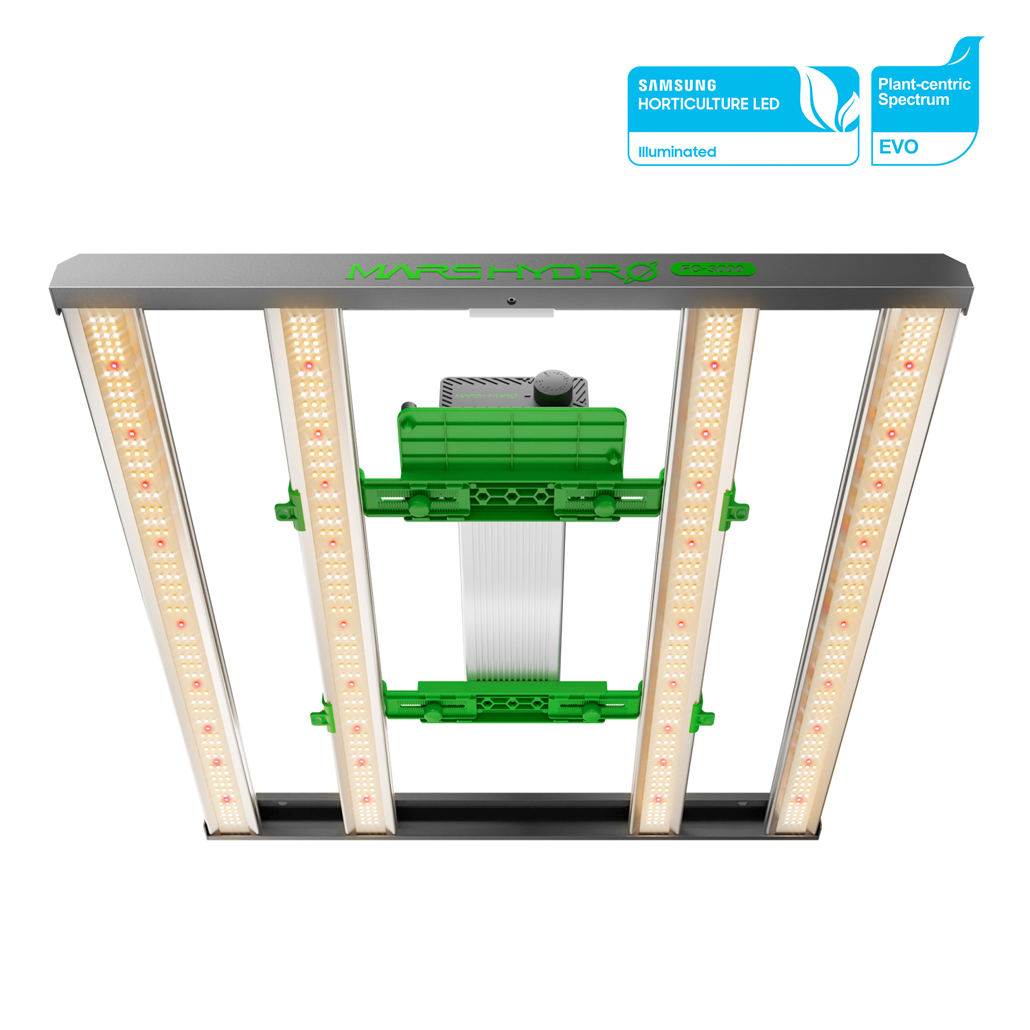 Mars Hydro FC3000-EVO Samsung LM301H EVO LED 植物育成ライト - 1枚目