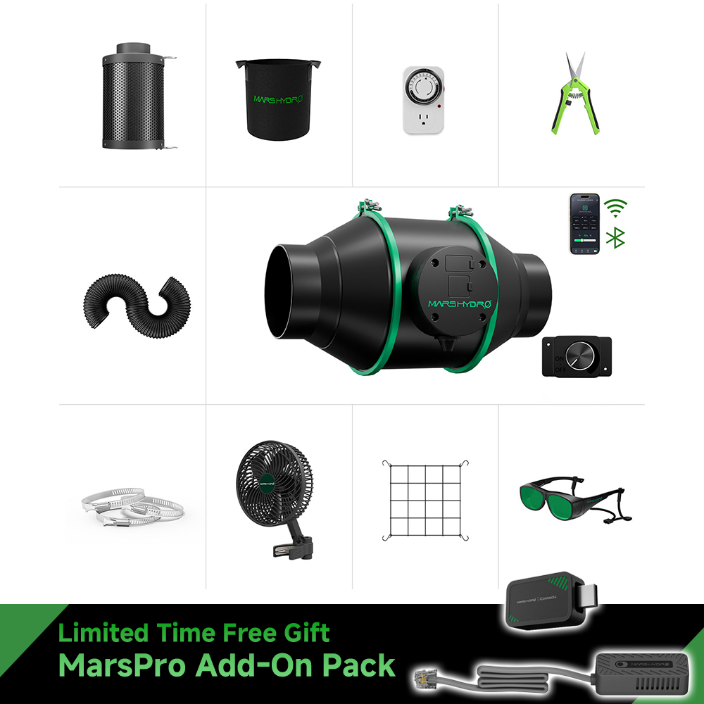 Mars Hydro 4インチ iFresh コンプリートファンキット - 1枚目